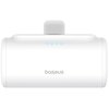 Powerbank BASEUS Compact 5000mAh 20W Biały Prąd wyjściowy [A] 2.4