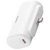 Powerbank BASEUS Compact 5000mAh 20W Biały Prąd wyjściowy [A] 2.22