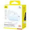 Powerbank BASEUS Compact 5000mAh 20W Niebieski Maksymalna moc wyjściowa [W] 20