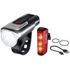 Zestaw lampek rowerowych SIGMA Aura 80 Set W Blaze Tryby pracy Słaby