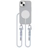 Etui TECH-PROTECT MagNecklace MagSafe do Apple iPhone 15 Szary