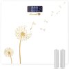 Waga łazienkowa ŁUCZNIK BS-973 W 18 White Dandelion Dream Rodzaj powierzchni Szkło hartowane