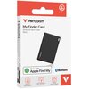 Lokalizator VERBATIM My Finder Card MYFCR-01B Czarny Wysokość [mm] 85.9
