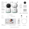 Kamera TRUELIFE do niani elektronicznej NannyCam R7 Dual Smart Kolor Biały
