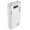 Powerbank TRACER Voltx 20000 mAh PD+QC3.0 22.5W Biały Pojemność nominalna [mAh] 20000