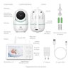 Kamera TRUELIFE do niani elektronicznej NannyCam R4 Funkcje dodatkowe Kamera obrotowa 360°