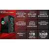 Komputer MAD DOG Powered by Gigabyte AORUS301-I10WR32 i5-12400F 32GB RAM 1TB SSD GeForce RTX4060 DLSS 3 Wi-Fi Windows 11 Home Procesor Intel Core i5-12400F