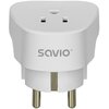 Adapter podróżny SAVIO AP-01 (Stany Zjednoczone - Europa)
