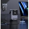 Powerbank UGREEN 48000 mAh 300W Szary Prąd wyjściowy [A] 3