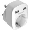 Adapter podróżny TESSAN TS-611-UK-EU