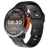 Smartwatch KIANO Watch Xtreme Czarno-pomarańczowy