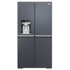 Lodówka HAIER HCR7918EIMB Cube Series 7 Absolute Ice Side by Side No frost 177.5cm Srebrna Kostkarka Podajnik wody