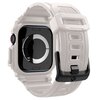 Pasek SPIGEN Rugged Armor Pro do Apple Watch 10 (46 mm) Beżowy Materiał TPU