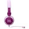 Słuchawki nauszne JBL JR 320 Fioletowy Funkcje dodatkowe Funkcja automatycznego, maksymalnego limitu głośności 85 dB