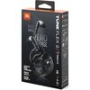 Słuchawki douszne JBL Tune Flex 2 ANC Wodoodporne Czarno-przezroczysty Transmisja bezprzewodowa Bluetooth