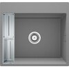 Zlewozmywak DEANTE Magnetic ZRM S10A Szary metaliczny Typ Montowany pod blatem