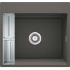 Zlewozmywak DEANTE Magnetic ZRM T10A Antracytowy metalik Typ Montowany pod blatem