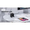 Listwa zasilająca NEWELL GaN Power Cube NL4387 Kolor Czarny