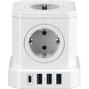 Listwa zasilająca NEWELL GaN Power Cube NL4385 Prąd znamionowy [A] 16