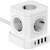 Listwa zasilająca NEWELL GaN Power Cube NL4385 Liczba gniazd [szt] 5