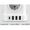 Listwa zasilająca NEWELL GaN Power Cube NL4385 Rodzaj Listwa