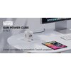 Listwa zasilająca NEWELL GaN Power Cube NL4385 Kolor Biały