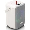 Power audio LENCO BTC-060WH Mikrofon Karaoke Biały Mikrofon w zestawie Tak