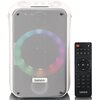 Power audio LENCO BTC-060WH Mikrofon Karaoke Biały Bluetooth Tak
