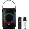 Power audio LENCO BTC-060BK Mikrofon Karaoke Czarny