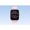 Smartwatch COLMI P28 Plus Różowy Wykonanie paska Silikon