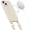 Etui TECH-PROTECT MagNecklace MagSafe do Apple iPhone 15 Kremowy Model telefonu iPhone 15