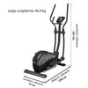 Orbitrek magnetyczny XTERRA FS 2.5 10kg 36cm + Pas telemetryczny Ćwiczone partie mięśni Dwugłowe ramienia