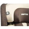 Fotelik samochodowy CARETERO Kamptos I-SIZE 40-150 cm (0-36 kg) Brązowy Regulacja wysokości zagłówka 2-stopniowa