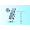 Hub HAWK HW-HUB1101 11w1 USB Typu C, Pasywny Porty wyjścia Czytnik kart MicroSD - 1 szt.