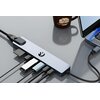 Hub HAWK HW-HUB801 8w1 USB Typu C, Pasywny Dodatkowe informacje Plug&Play