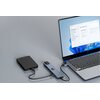 Hub HAWK HW-HUB801 8w1 USB Typu C, Pasywny Obsługiwane standardy USB USB 3.2 Gen. 1 Typu C (USB 3.0/3.1 Gen. 1) - 5 Gb/s