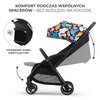 Wózek spacerowy KINDERKRAFT Apino Happy Shapes Informacje dodatkowe Bezobsługowe koła