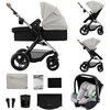 Wózek wielofunkcyjny KINDERKRAFT Moov 2 XL 3w1 Szary