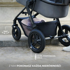 Wózek wielofunkcyjny KINDERKRAFT Moov 2 Air 4w1 Czarny Informacje dodatkowe Łatwa zmiana z gondoli na spacerówkę