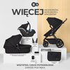 Wózek wielofunkcyjny KINDERKRAFT A-Tour 3in1 Jasnoszary Kolor Jasnoszary