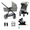 Wózek wielofunkcyjny KINDERKRAFT Newly 4w1 Mink Pro Szary