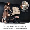 Wózek wielofunkcyjny KINDERKRAFT Newly 4w1 Mink Pro Beżowy Bezpieczeństwo Blokada jazdy na wprost