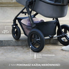 Wózek wielofunkcyjny KINDERKRAFT Moov 2 Air 3w1 Jasnoszary Bezpieczeństwo Amortyzacja