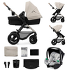 Wózek wielofunkcyjny KINDERKRAFT Moov 2 Air 3w1 Szary