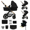 Wózek wielofunkcyjny KINDERKRAFT Moov 2 4w1 Czarny