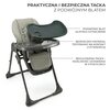 Krzesełko do karmienia KINDERKRAFT Tummie Szary Wiek dziecka 0+