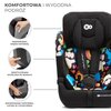 Fotelik samochodowy KINDERKRAFT Comfort Up I-Size Happy Shapes 76-150 cm (9-36 kg) Wielokolorowy Wkładka redukcyjna Tak