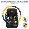 Fotelik samochodowy KINDERKRAFT Comfort Up I-Size Happy Shapes 76-150 cm (9-36 kg) Wielokolorowy Pasy bezpieczeństwa 5-punktowe