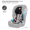 Fotelik samochodowy KINDERKRAFT Comfort Up I-Size Happy Shapes 76-150 cm (9-36 kg) Wielokolorowy Funkcja podstawki Nie