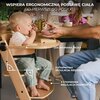 Krzesełko do karmienia KINDERKRAFT Enock z leżaczkiem Calmee Składane Tak